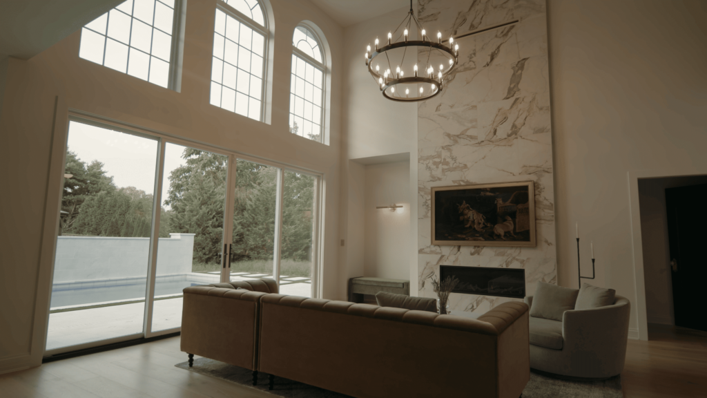 Nashville Luxury Home With Chandelier | Lotus Building Group 
