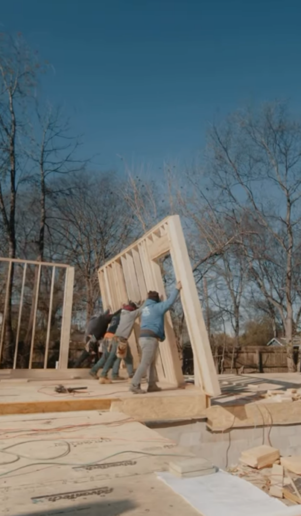 Lotus Building Group Team Working on a Project | Historic Home Renovations